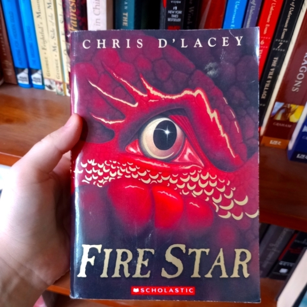 Scholastic 'Fire Star' Book by Chris D'Lacey